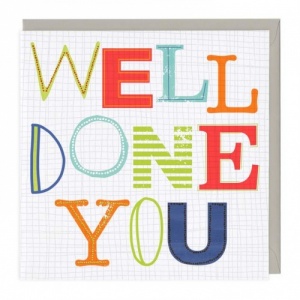 Well Done You Greeting Card
